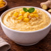 Mousse de manga e gengibre